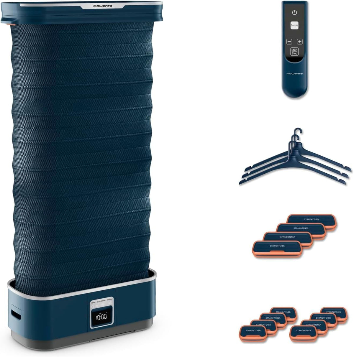 Artigo para casa, Rowenta, 1500 W, 35 cm, 1,2 L, com comando à distância, com rodas, tecido, Natural, para uso diário