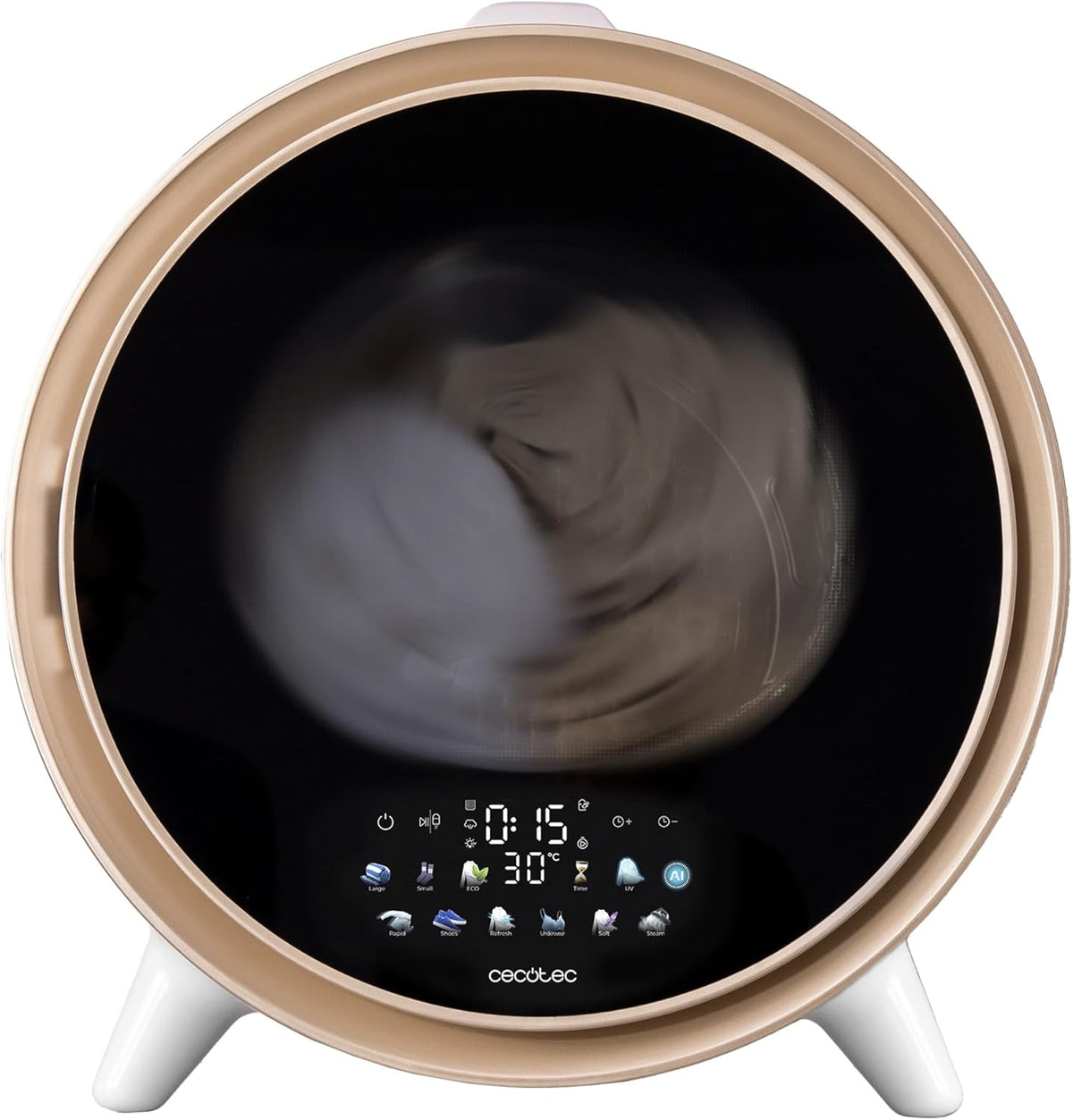 Cecotec, Equipamento elétrico, 3 Kg, 3600 V, 12 Programas, Branco, para uso diário