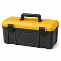 Caja de herramientas de plástico Negro/Amarillo 35 cm