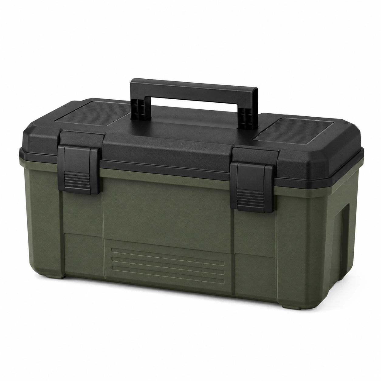 Caja de herramientas de polipropileno 40 cm con asa negra
