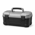 Caja de herramientas de plástico Negro y Gris 40x25x22 cm