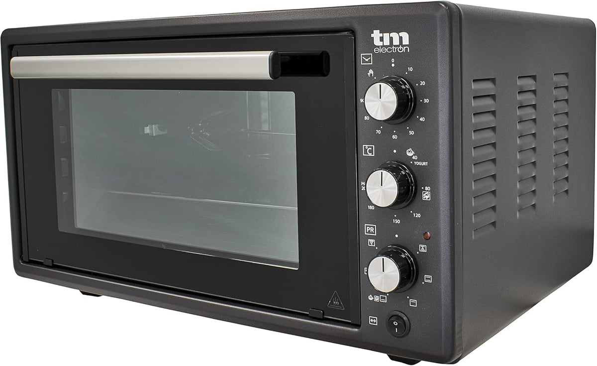 Forno de convecção, TM Electron, TMPHO045, 45 L, 1400 W, com temporizador, alumínio, vidro, Multicolor, para a cozinha