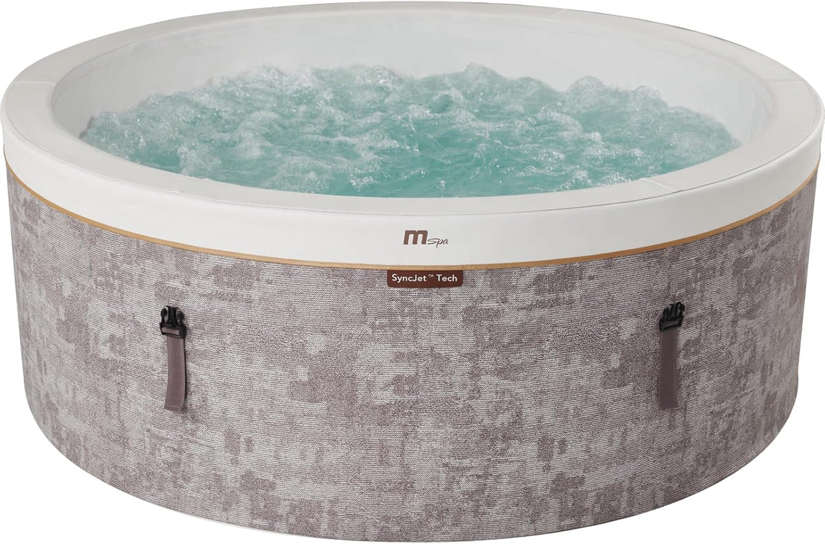 Spa insuflável, MSpa, 6 Pessoas, 30,7 kg, plástico, tecido, Multicolor, para uso diário