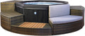 Spa insuflável, N NETSPA, NETSPA, 4 a, 70 cm, 10 a, 6 pessoas, Multicolor, para uso diário