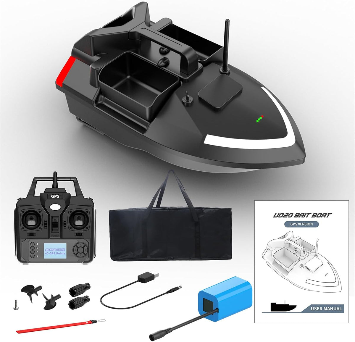 GPS para motociclo, CTLNEON, 2 kg, 500 m, com comando à distância, Preto, para uso diário
