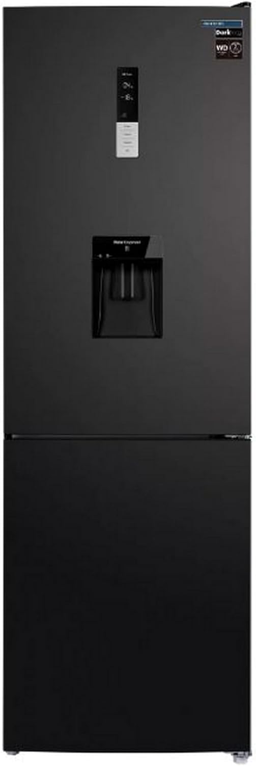 Frigorífico combinado, INFINITON ELECTRONICS, INFINITON, 315 L, 185 cm, 60 cm, 2 L, com iluminação LED, com gavetas, vidro, Prateado, para uso diário