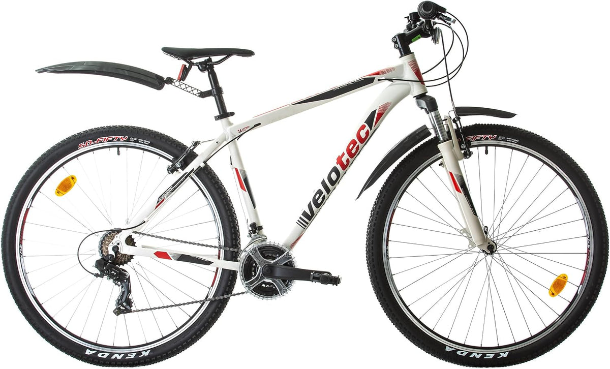Bicicleta, Multibrand Distribution, 190 cm, 19,5 kg, 21 velocidades, com rodas, alumínio, Prateado, para uso diário