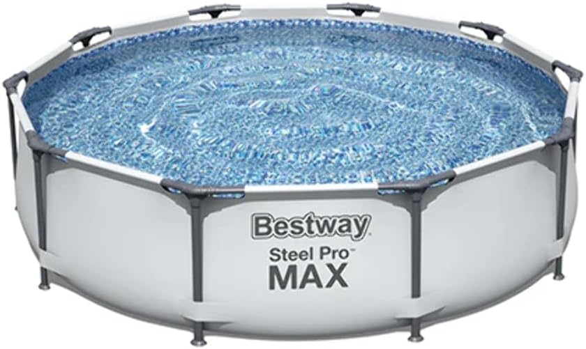 Piscina desmontável, BESTW, 76 cm, 305 × 76 cm, Multicolor, para jardim e exterior