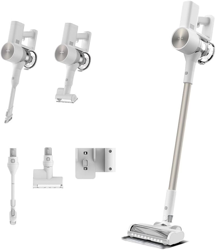 Xiaomi, Aspirador vertical, 6 kg, com iluminação LED, Multicolor, para uso diário