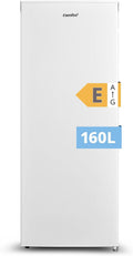 Congelador vertical, Comfee, 160 L, 7.2 kg, 88 L, 20.7 KG, 65 kg, classe E, Branco, para uso diário
