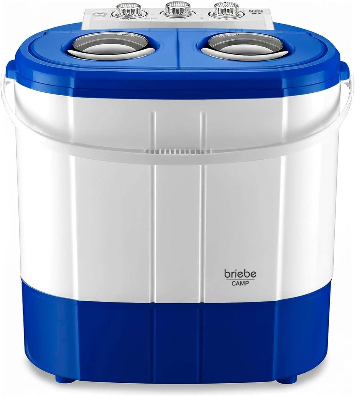 Máquina de lavar roupa, briebe, 3 Kg, 1 kg, 57 cm, 450 W, 630 W, 54 × 35 × 57 cm, Branco, para uso diário