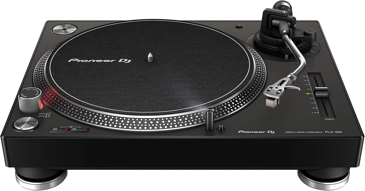 Gira-discos, Pioneer DJ, PLX-500, Preto, para uso diário