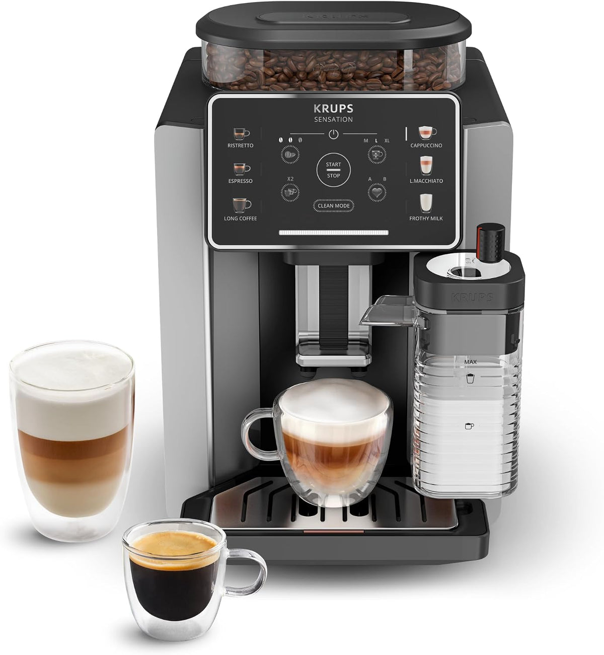 Máquina de café automática, KRUPS, 1,7 L, 300 ml, Multicolor, para a cozinha