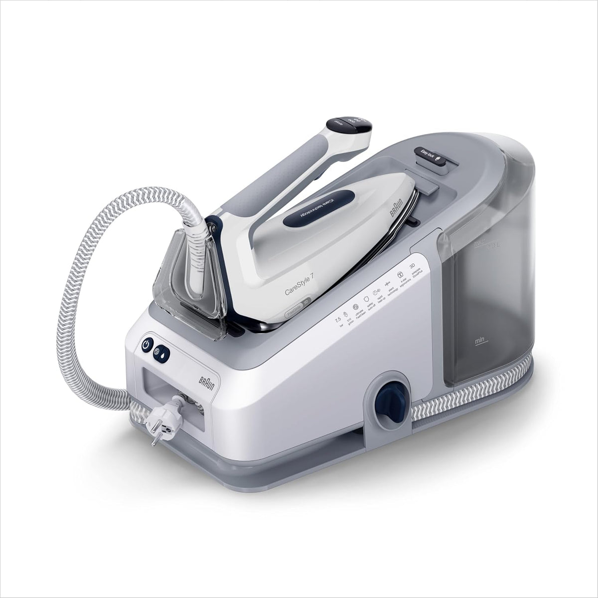 Gerador elétrico, Braun, IS7262GY, 2 L, 2700 W, aço, Multicolor, para trabalhos de manutenção