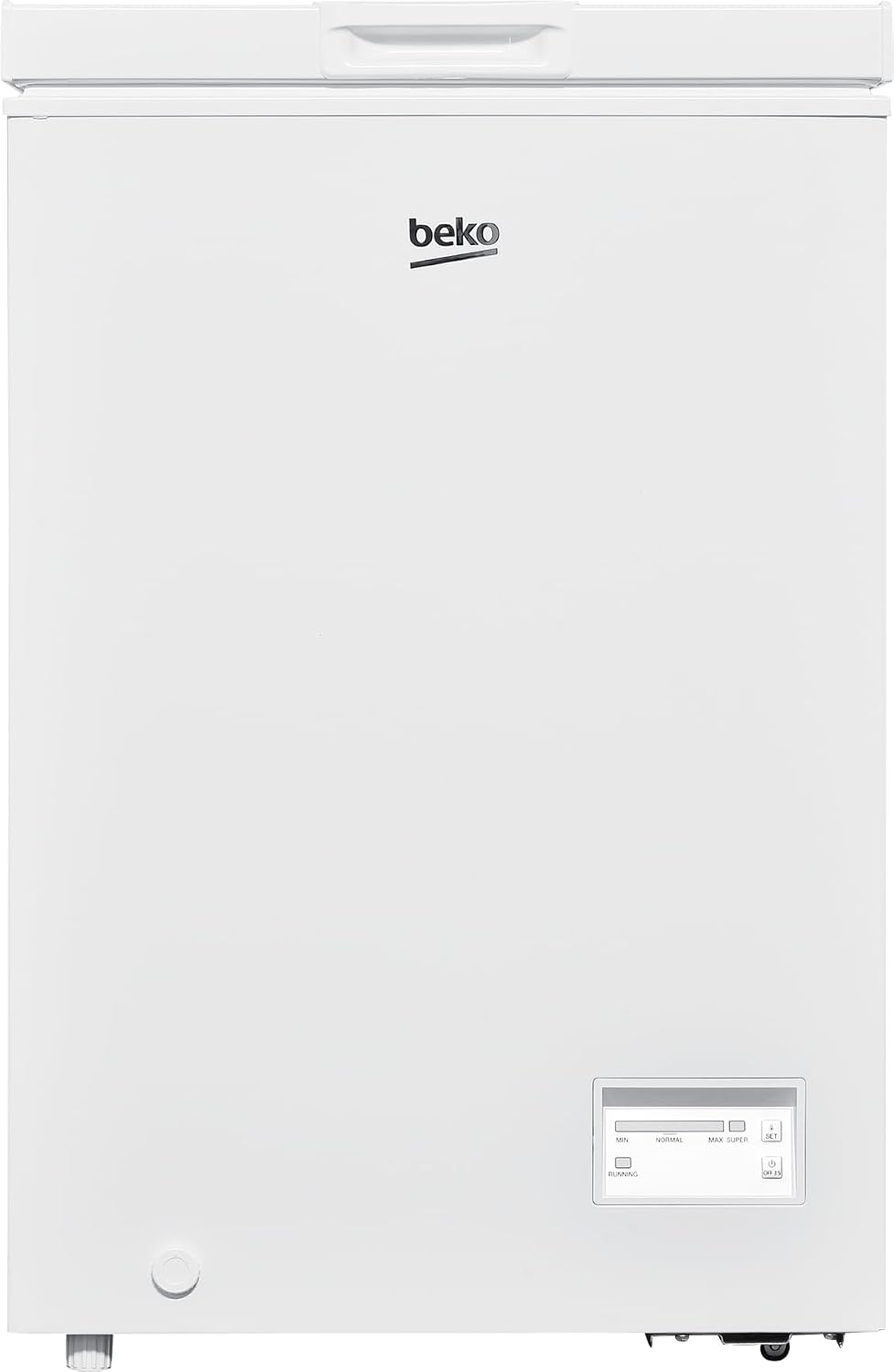 Beko, Arca congeladora, CF100WN, 5 A, 100 L, Multicolor, para uso diário