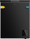 Cecotec, Arca congeladora, 142 L, 5 cm, Preto, para uso diário