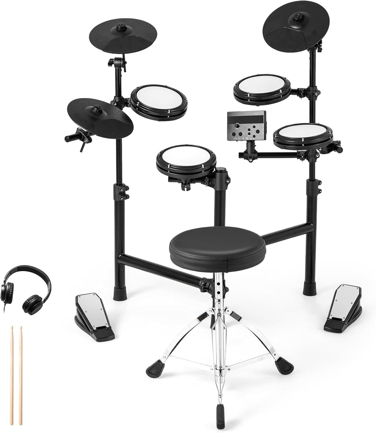 Equipamento elétrico, FANTASK, 65 cm, 18 cm, 24 cm, 52 × 35 × 65 cm, dobrável, Preto / Branco, para uso diário