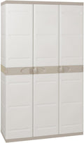 Roupeiro, Jardin202, 105 cm, 44 cm, 176 cm, com prateleiras, Multicolor, para o quarto