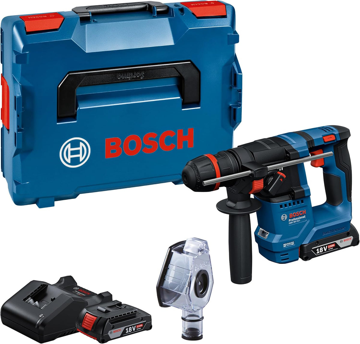 Artigo para casa, Bosch Professional, 18V-18, 18 V, 2.0 Ah, Natural, para uso diário