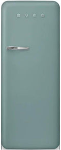 Frigorífico combinado, Smeg, 270 L, 66 kg, Verde, para uso diário