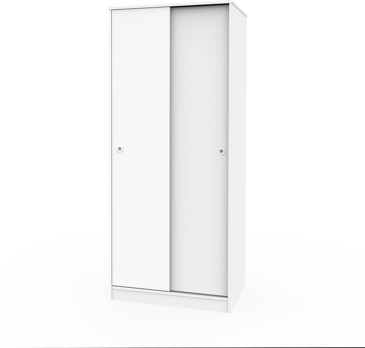 Roupeiro, MUEBLES PITARCH, 180 × 74 × 50 cm, 50 cm, 30 cm, 33,5 kg, com prateleiras, alumínio, plástico, Branco, para o quarto