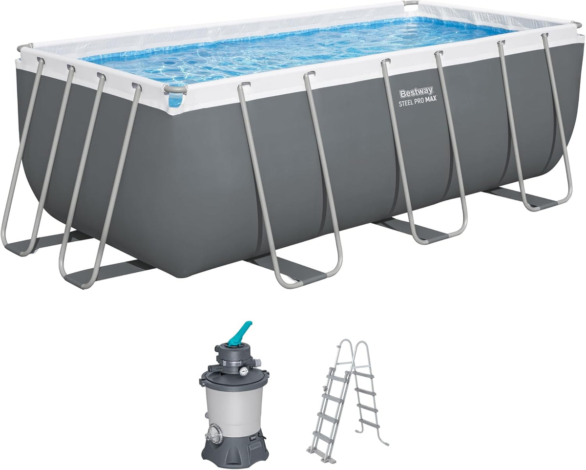 Piscina desmontável, Bestway, 4.12 m, 2.01 m, 1.22 m, Multicolor, para jardim e exterior