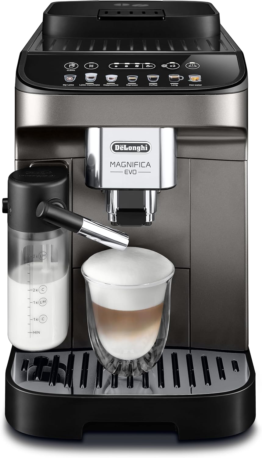 Máquina de café automática, De'Longhi, 6,7 kg, Preto, para a cozinha
