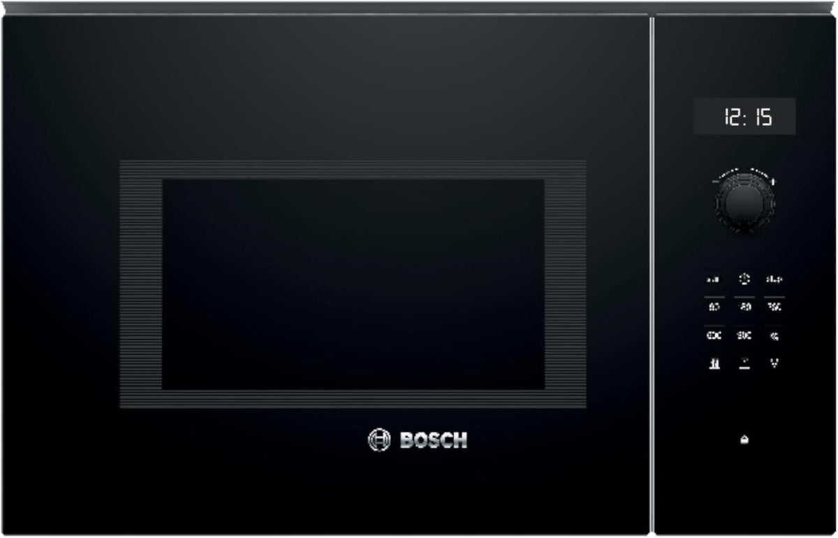 Bosch, Micro-ondas, BEL554MB0, 900 W, 1200 W, 25 L, com iluminação LED, Preto, para a cozinha