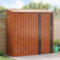 Abrigo de jardim, Refined, 200 cm, 5 × 200 cm, Castanho, para jardim e exterior