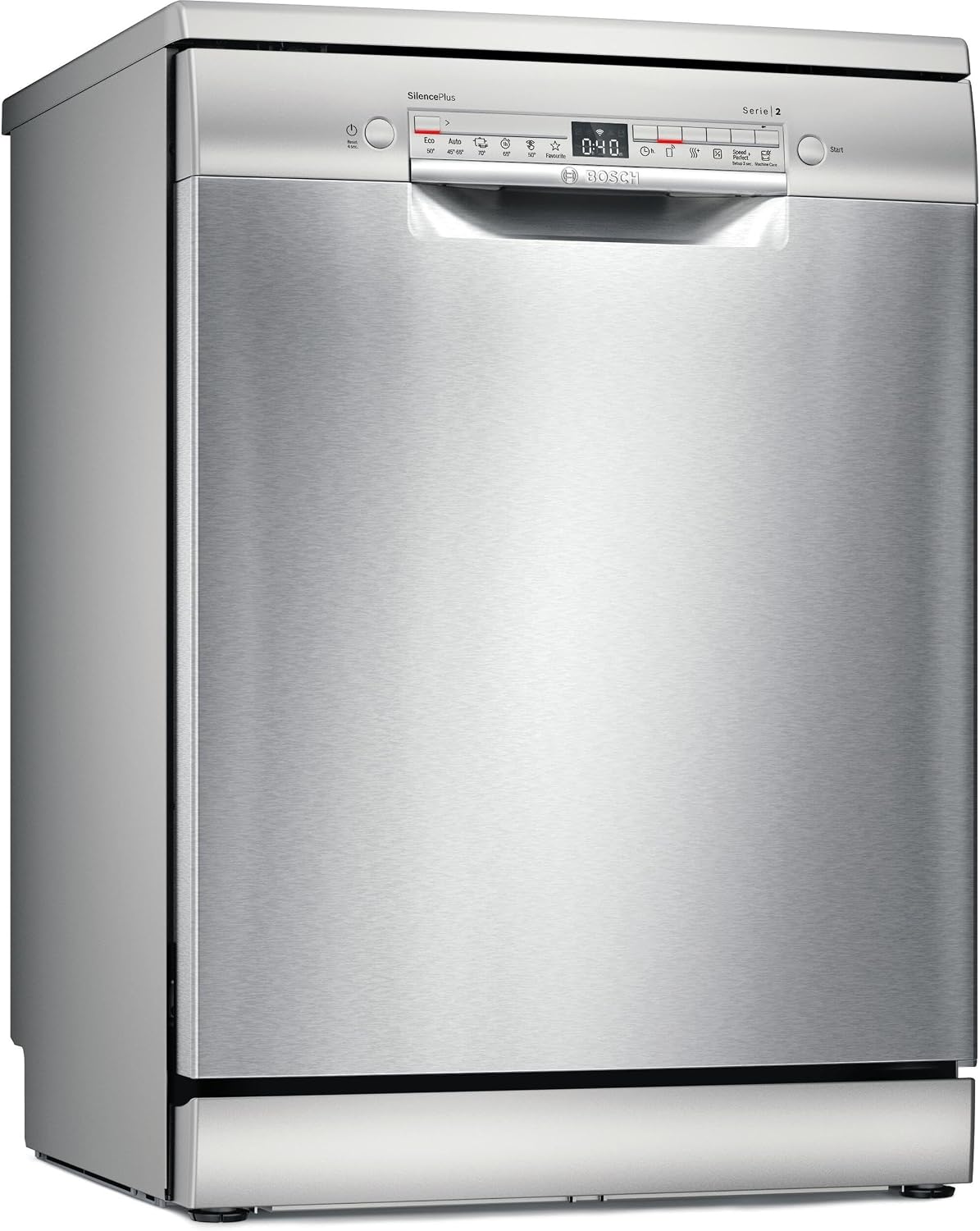 Bosch, Máquina de lavar loiça, SMS2HMI04E, 60 cm, 42 dB, 3 a, aço inoxidável, aço, Multicolor, para uso diário