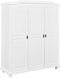 Roupeiro, Inter Link, 150 cm, 56 cm, 180 cm, madeira, Branco, para o quarto