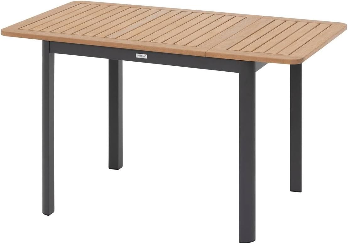 Mesa de jantar, HESPERIDE, 19,7 kg, alumínio, Bege, para uso diário