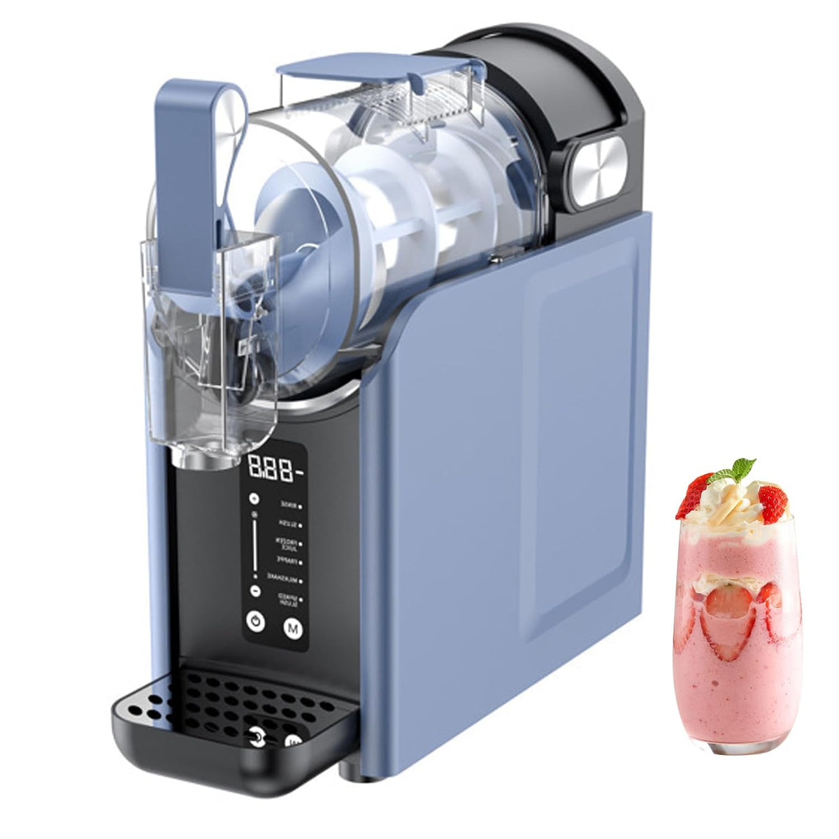 Máquina de gelo, Generic, 2 L, 5 Programas, plástico, Multicolor, para uso diário