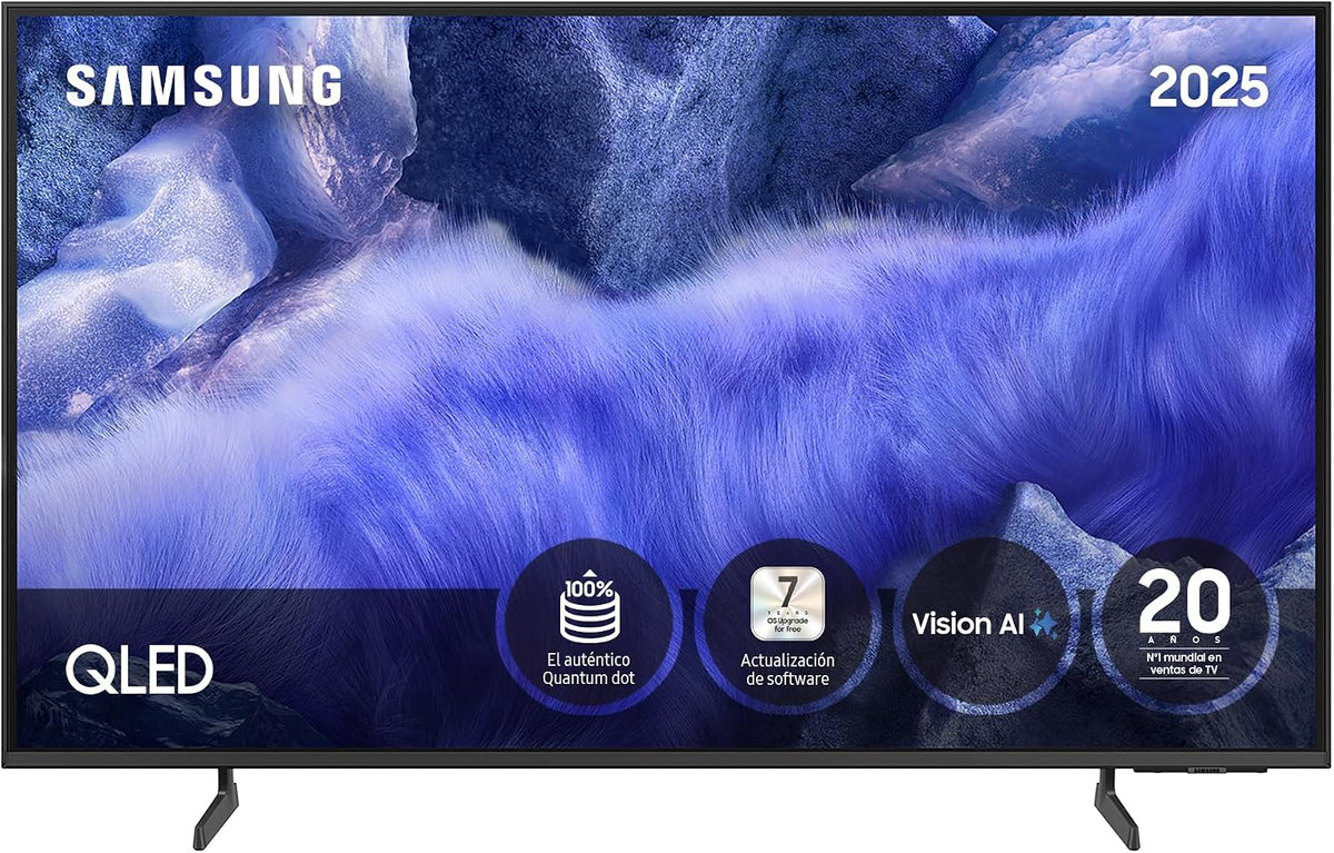 Samsung, Televisor, QE1F, 7 A, 11 A, com iluminação LED, com controlo por aplicação, Multicolor, para a sala