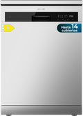 Cecotec, Máquina de lavar loiça, 60 cm, 6 Programas, vidro, Prateado, para uso diário