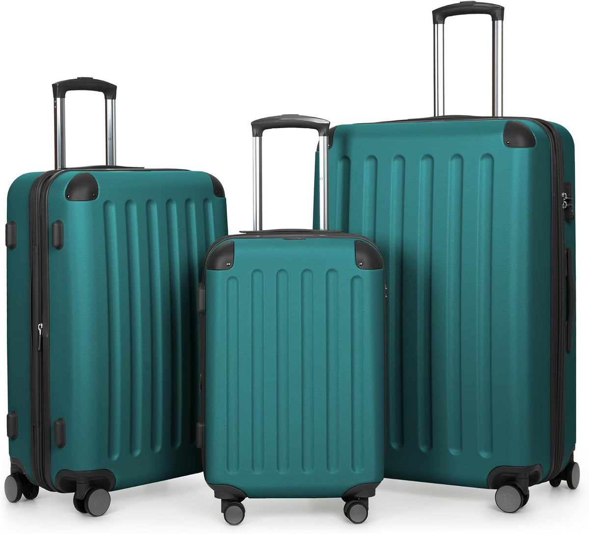 Artigo para casa, HAUPTSTADTKOFFER, 21 cm, 26 cm, 30 cm, 25 cm, 3.2 kg, 4.1 kg, com rodas, Multicolor, para uso diário