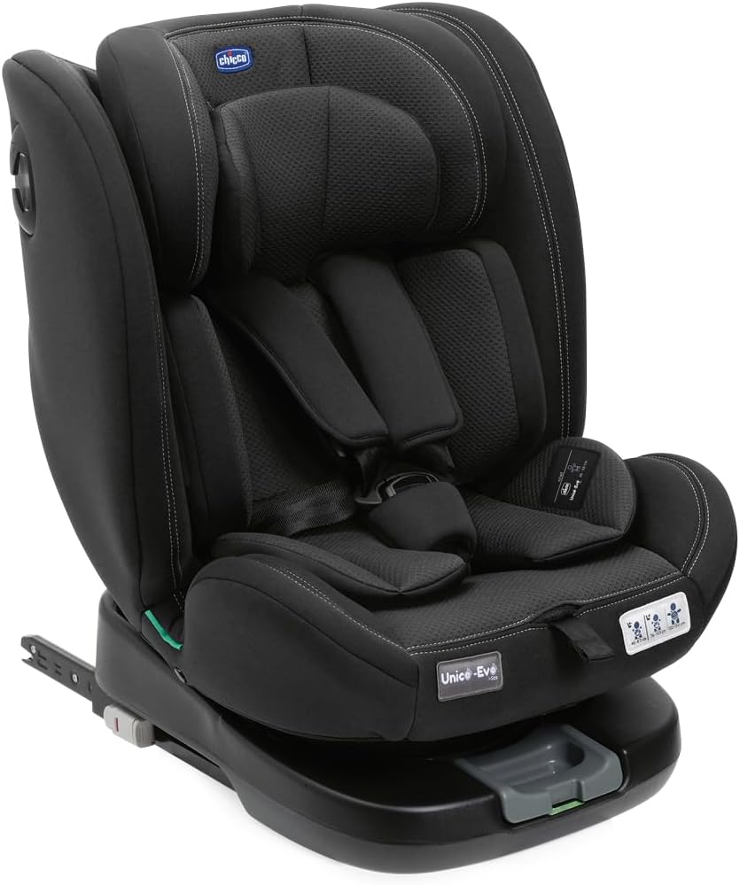 Cadeira auto, Chicco, 40 a, 150 cm, 12 A, com rodas, Preto, para uso diário
