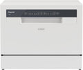 Máquina de lavar loiça compacta, CANDY, 6E51LW, 50,1 M, 7 l, 50,1 cm, 44,3 × 55 × 50,1 M, 43,3 × 55 × 50,1 cm, 6 programas, Branco, para uso diário