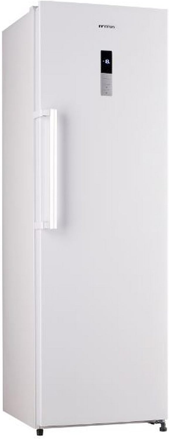 Congelador vertical, INFINITON ELECTRONICS, INFINITON, 282 L, 185 cm, com iluminação LED, com gavetas, aço inoxidável, aço, Branco, para uso diário