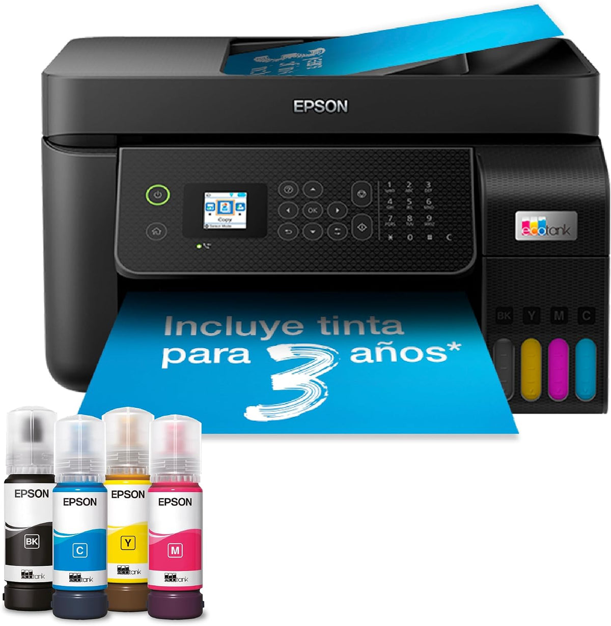Epson, Artigo para casa, ET-4800, 29,3 kg, Preto, para uso diário