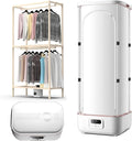 Equipamento elétrico, Cashwise, dobrável, com comando à distância, com iluminação LED, Branco, para uso diário