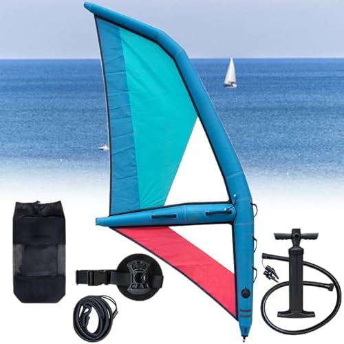 Prancha de paddle insuflável, Generic, 5 kg, 3 kg, 29 cm, 1,88 m, 51 × 29 × 29 cm, 4,35 × 1,88 m, tecido, Multicolor, para uso diário